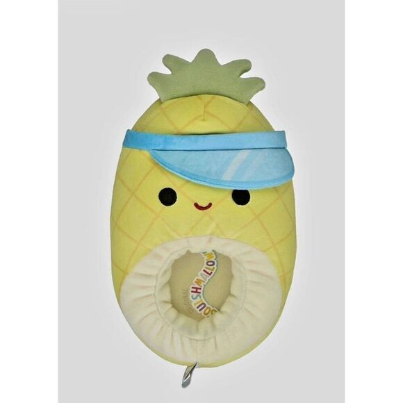 NIB SQUISHMELLOS MAUI THE PINEAPPLE SLIPPERS - Picture 1 of 5